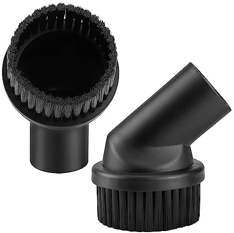 2 Stück 35mm Staubpinsel, Premium Staubbürste, Staubsauger Düse Möbelbürste für Staubsauger Universal passend für Alle Marken