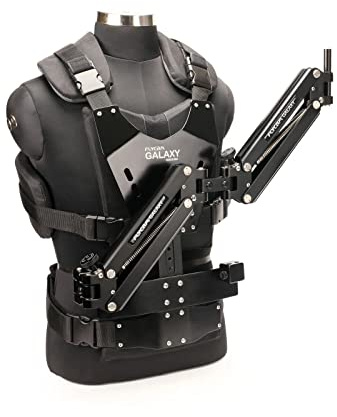 FLYCAM Galaxy Dual Arm und Weste Body Mounted Steadycam für Handstabilisator für Videokamera, Camcorder bis zu 10 kg (GLXY-AV)