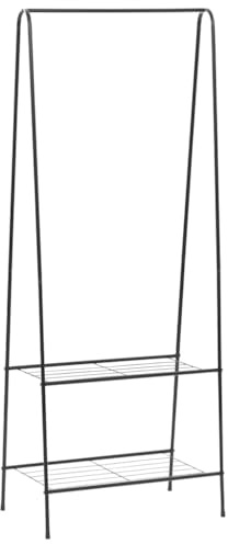vidaXL Kleiderständer 59 x 35 x 150 cm Schwarz