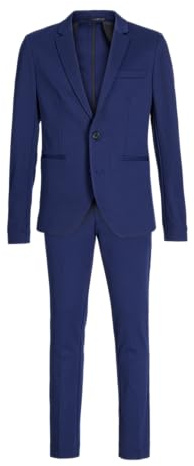 Jack&Jones JUNIOR Jungen Jjejaxon Jersey Suit Noos Jnr Anzug, Medieval Blue, 170 EU