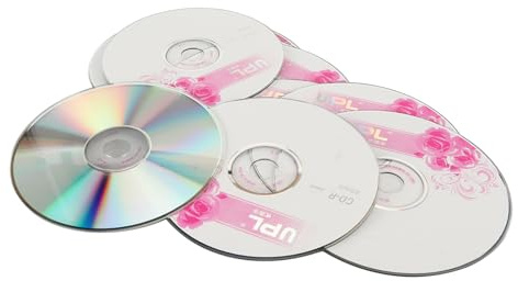 Tonysa CD-R-Rohlinge, 52 X 700 MB Beschreibbare CD-Rohlinge Zum Brennen und Speichern Digitaler Bilder, Musikdaten, Audio, Stabile Leistung (10 Stück)