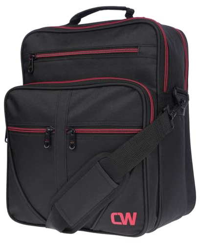 Christian Wippermann Arbeitstasche Herren - Große Umhängetasche für Baustelle & Handwerker - Robuste Schultertasche als Flugumhänger/Büro - Vielseitige Herrentasche für Arbeit & Alltag