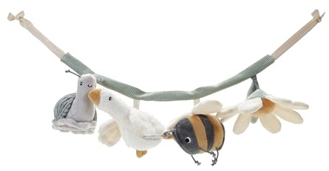 Little Dutch Kinderwagenkette mit Figuren Spielzeug für Baby Biene grün - Kleine Gans