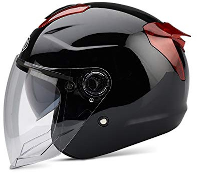 Galatée Doppelvisierhelm ABS Kombiniert Mit Verdicktem EPS | Weiches und atmungsaktives Futter. Die 7-teilige Schnellverschlussschnalle bietet besseren Fahrschutz