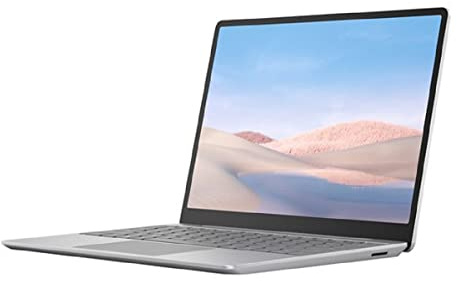 Microsoft Surface Laptop Go, 12,45 Zoll Laptop (Intel Core i5, 4GB RAM, 64GB eMMC, Win 10 Home in S Mode ) Platin
