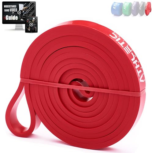 ATHLETIC AESTHETICS Premium Resistance Bands - Widerstandsbänder - Fitnessbänder Set für Ganzkörpertraining + PDF Guide