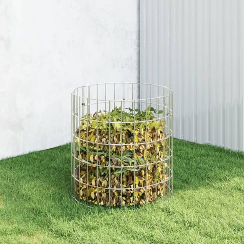 Rantry Gartenkomposter Ø50x50 cm Verzinkter Stahl Rasen, Garten Model3115941