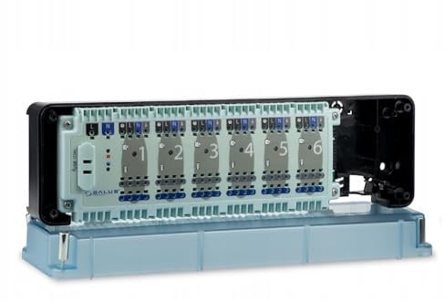 Regelklemmleiste / 230 V / für 6 Raumthermostate and 24 Stellantriebe