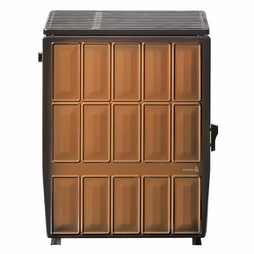 Wamsler KS 109-6 6000 W Brennholz, Braunkohle Briquettes, Wood Briquettes 12 cm