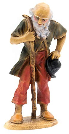 Marolin Hirte alt, zu 12cm Fig. (Kunststoff)