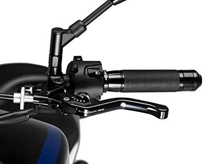 Puig 230NN Hebeladapter aus anodisiertem Ergal-7075-Aluminium, präzisionsgefräst für Hebelsystem mit exakter Passform und hoher mechanischer Festigkeit, Schwarz