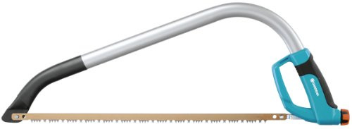 Gardena Comfort Bügelsäge 530: Leichte Holzsäge für Arbeiten an engen Stellen, nachstellbare Blattspannung, Rostschutz, Blattlänge 530 mm (8747-20)