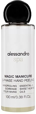 alessandro Spa Magic Manicure 2-Phasen Peeling - Handpeeling / Handpflege mit Mandelöl, 100 ml
