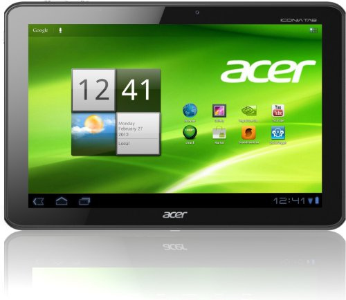 Acer Iconia A501 25,7 cm (10,1 Zoll) Tablet-PC (nVidia Tegra2, 1GHz, 1GB RAM, 32GB SSD, Android 3.0, UMTS)