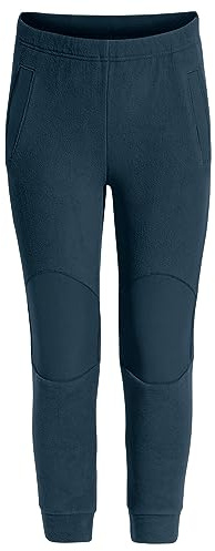 VAUDE Kinder Fleece Hose Kids Pulex Pants, warm und kuschelig, schnelltrocknend, Dark sea, 104