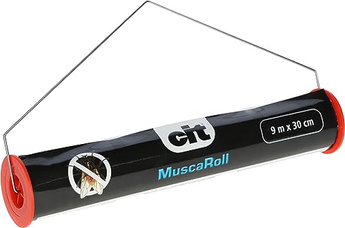 cit Fliegenrolle MuscaRoll, Metallhalter, 9 m x 30 cm