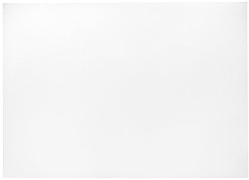 herlitz Tonzeichenkarton 50x70 cm weiß, Plakatpapier 300 g/m², 10 Stück