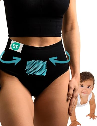 Mrs. Mum Kaiserschnitt Unterhose- Stützende Postpartum Underwear Made in EU
