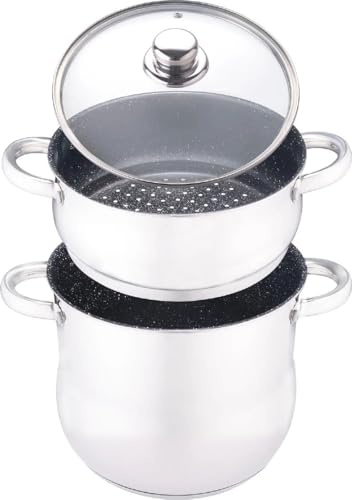 Royal Swiss Couscous-Topf aus Edelstahl (6 Liter)