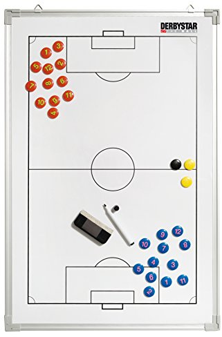 Derbystar Taktiktafel Aluminium Fussball, 45 x 30 cm, 4111000000
