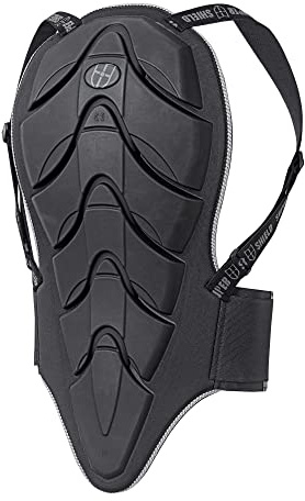 Super Shield 834 Rückenprotektor Motorrad, EN geprüft - Level 2, Umschnall-Rückenschutz, Verrutschsicher, Geringes Gewicht, Rückenprotektor Ski Damen, Protektor Snowboard Herren, L