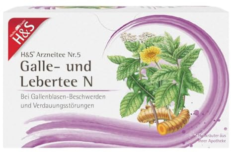 H&S Galle- und Lebertee N Filterbeutel 20X2.0 g