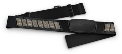 Garmin HRM-DUAL – Brustgurt zur Aufzeichnung von Herzfrequenzwerten, ANT+ & Bluetooth Technologie