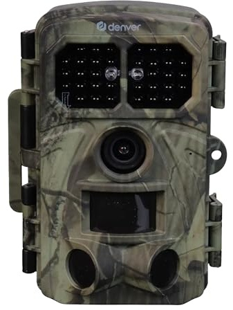 Denver WCT-8026W Digitale Wildkamera mit Wi-Fi, 48MP Foto, 4K Video, 120° Blickwinkel und IP65 Wasserdicht & bis zu 8 Monate Standby