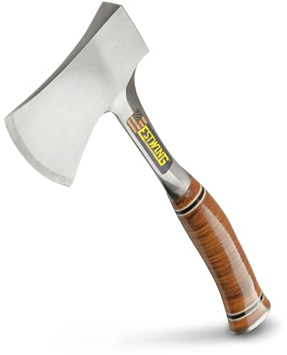 ESTWING Sportsman's Axe E24A, Ledergriff, 83 mm Schneide, 820 g, 356 mm