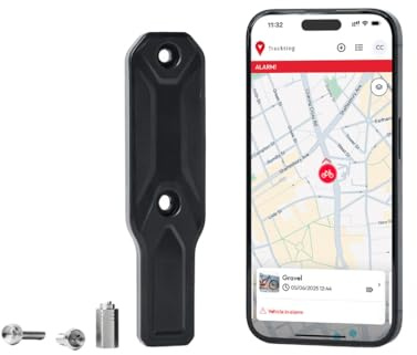 Trackting Bike T8 – Anti-Diebstahl GPS Gerät für Fahrrad & E-Bike mit integrierter SIM (4G/2G) – ABO erforderlich | Fahrrad GPS Tracker | Diebstahl-Alarmanruf, Live Tracking, Lange Batterielaufzeit