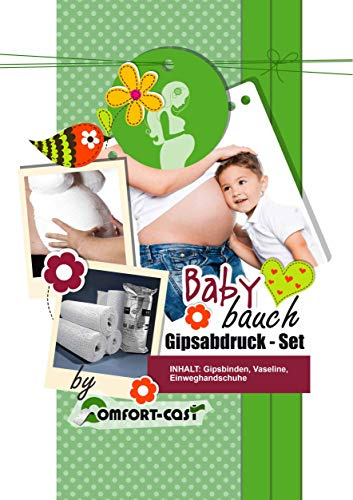 Gipsabdruck Set Babybauch Schwangerschaftsbauch Gipsabdruckset