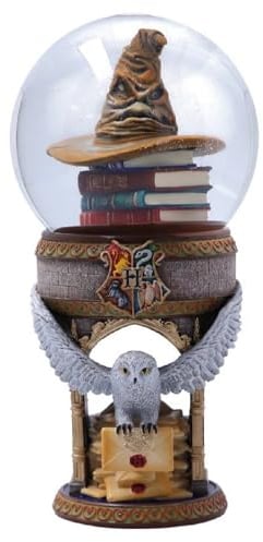 Nemesis Now Offiziell lizenzierte Harry Potter Schneekugel zum ersten Tag in Hogwarts, 19,5 cm