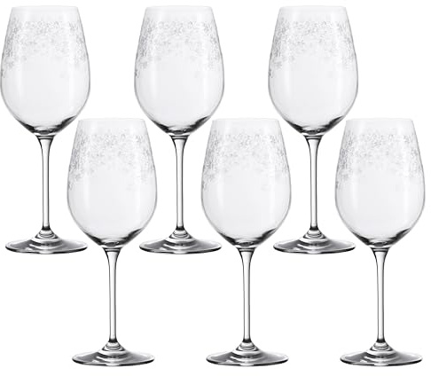 Leonardo Chateau Weißwein-Gläser, Weisswein-Kelch mit gezogenem Stiel, spülmaschinenfeste Wein-Gläser, 6er Set, 410 ml, 061591