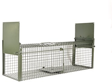 Kraptrap® Marderfalle Tierfalle Katzenfalle Lebendfalle 100 x 29 x 29 cm
