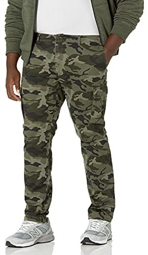 Amazon Essentials Herren Gerade geschnittene Stretch-Cargohose (erhältlich in Big & Tall)