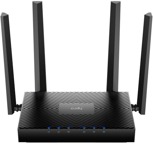 Cudy WR3000E AX3000 Gigabit-Dualband-WLAN-6-Mesh-Router, MU-MIMO, OFDMA, WireGuard, OpenVPN, WPA3, Cudy Mesh Und App Unterstützt