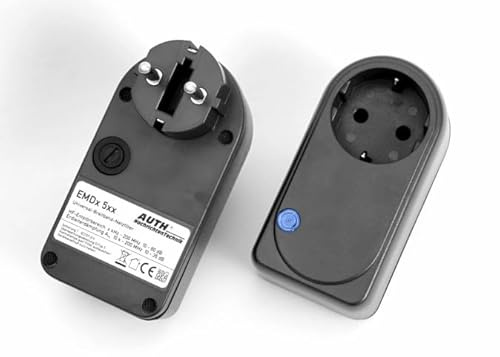 AUTH Netzfilter Universal-Breitband, Zwischenstecker (16 A, 30 k-200 MHz, Überspannungsschutz (SPD), anthrazit)