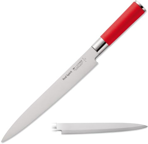 F. DICK CN398 Yanagiba Sushimesser, Red Spirit (Messer mit Klinge 24 cm, X55CrMo14 Stahl, nichtrostend, 56° HRC) 81757242
