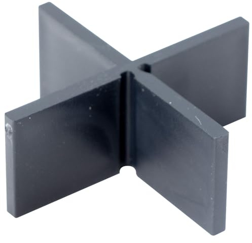 Sanpro Fugenkreuze, Größe 3 mm/Höhe 20 mm, Anzahl 100 Stück (Fugen Boden Bodenplatte Terrasse Terassenplatten verlegen Kreuze) (Pack à 100 Stück)