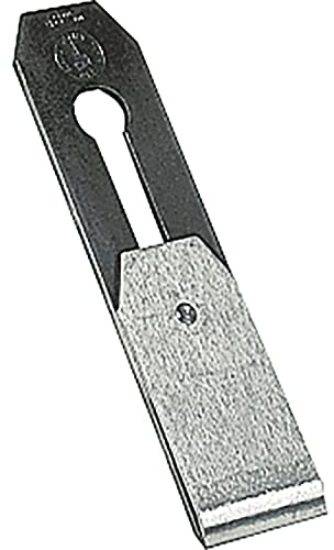 Ulmia Doppeleisen mit Klappe (Hobeleisen 48 mm, Ersatzhobeleisen, Tischlerwerkzeug, Schreinerbedarf, für präzise Hobelarbeiten, Werkstattbedarf, Holzbearbeitung Zubehör) D-HW2-48