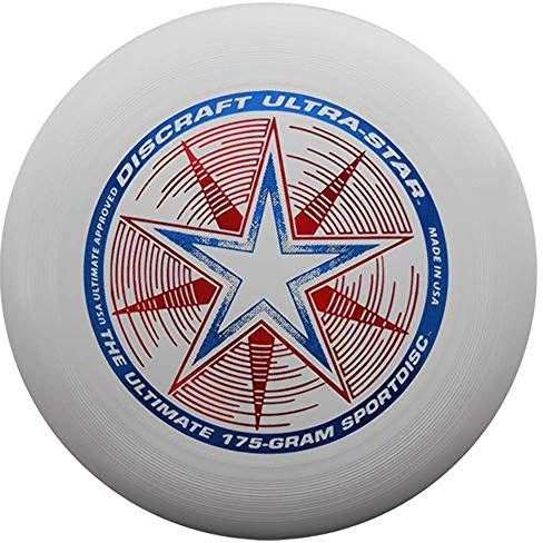 Discraft Unisex – Erwachsene USSW Frisbeescheibe, Weiß, 27,5cm