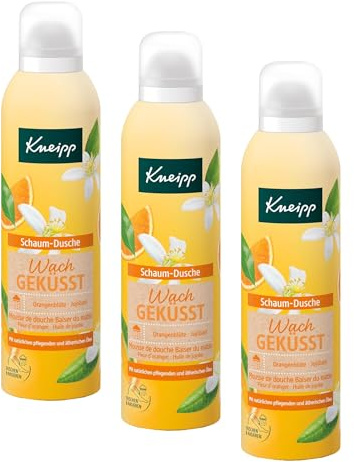 Kneipp Schaum-Dusche Wachgeküsst (1 x 200 ml) 3er Pack