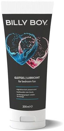 BILLY BOY Gleitgel, wasserbasiert mit fruchtigem Duft, 200 ml (1er Pack)