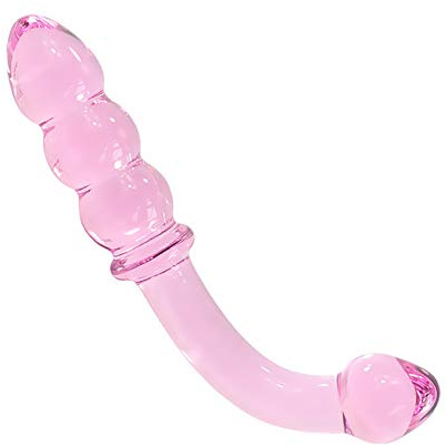 SXOVO Glas Dildo Butt Plug für Anal Sex Prostata Massage G Spot Masturbator