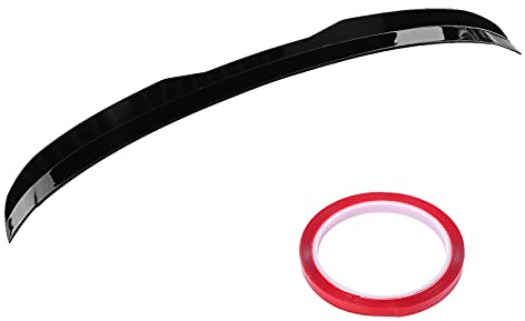 Heckspoiler, Exterieur Heckspoiler Kit, Qiilu Auto Heckspoiler Wing Glossy Black Modifikation Ersatz für 1er F20 2011-20