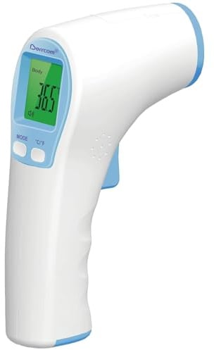Berrcom Fieberthermometer Kontaktloses Infrarot Stirnthermometer für Babys Kinder Erwachsene Digitales Medizinisches Thermometer 3 in 1 mit sofortigen genauen Messwerten