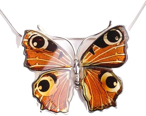 MyBernstein Bernstein Bernstein Anhänger Schmetterling (Bernsteinschmuck 10203)