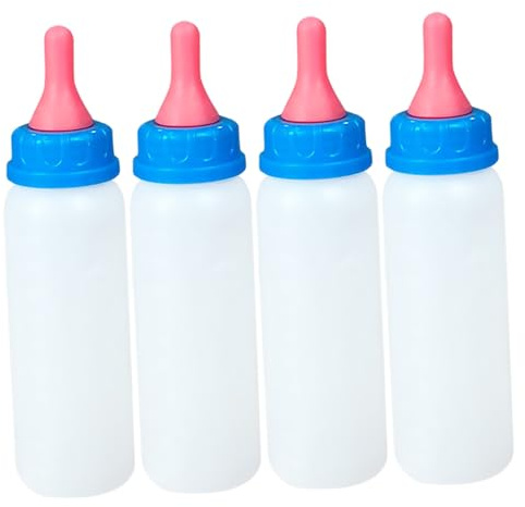 Pack Lammfütterungsflaschen aus Kunststoff für Jungtiere