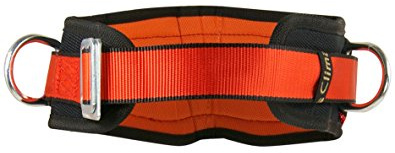 Climax Haltegurt Absturzsicherung EN358 Auffangschutz Fallschutz Klettergurt Fallgurt Bauchgurt für Erwachsene, Kletter- und Arbeitsplatzsicherheit, Unisex, Polyester, Orange