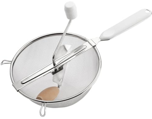 Westmark Passiersieb - rostfreier Edelstahl - Küchensieb zum Passieren, Pürieren und Entsaften - 20cm Durchmesser - besonders einfache Reinigung (Einzel)